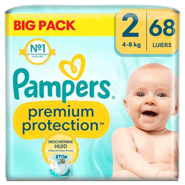 Pampers Premium Protection Maat 2 Luiers, Kinderen en Baby's, Overige Kinderen en Baby's, Nieuw, Verzenden