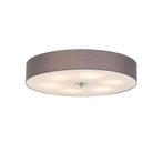 Landelijke plafondlamp grijs 70 cm - Drum, Huis en Inrichting, Lampen | Plafondlampen, Nieuw, Overige materialen, Modern