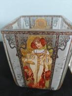 Goebel - Mucha - Kaarsenhouder (2) - Glas - theelichthouders