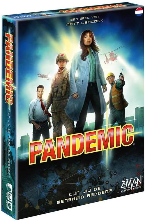 Pandemic (NL) | Z-Man Games - Gezelschapsspellen, Hobby en Vrije tijd, Gezelschapsspellen | Bordspellen, Nieuw, Verzenden