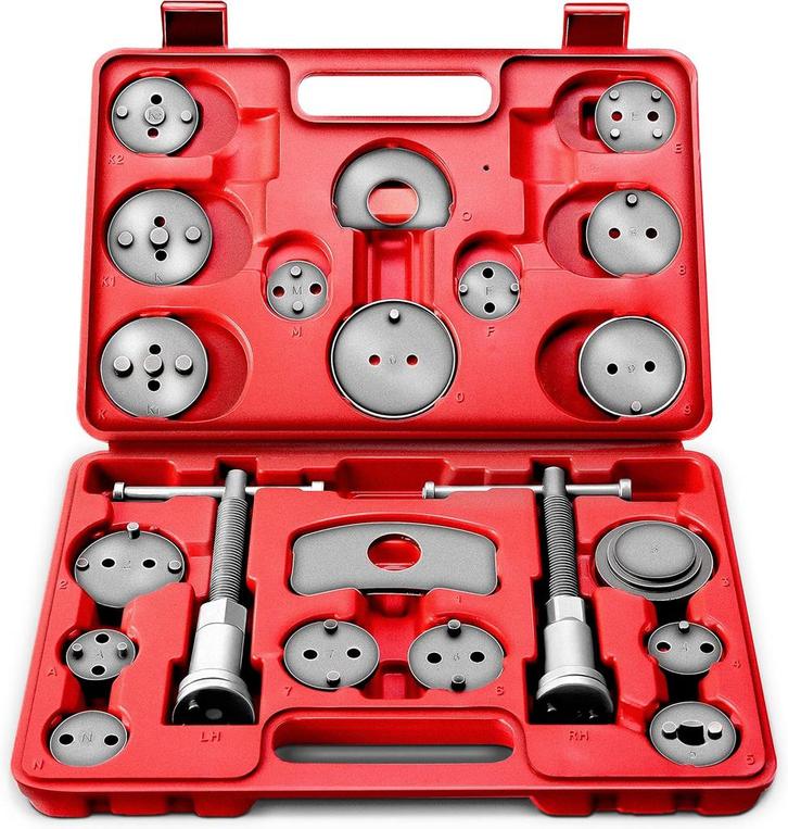 Remzuiger Terugstelset - Remklauw terugstelset - 22 Delig -, Auto diversen, Autogereedschap, Zo goed als nieuw, Verzenden