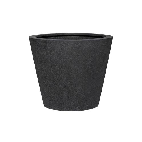 Plantenbak Bucket - Middernacht zwart Ø50 x (H)40 cm - Ø50 x, Tuin en Terras, Planten | Tuinplanten, Ophalen of Verzenden