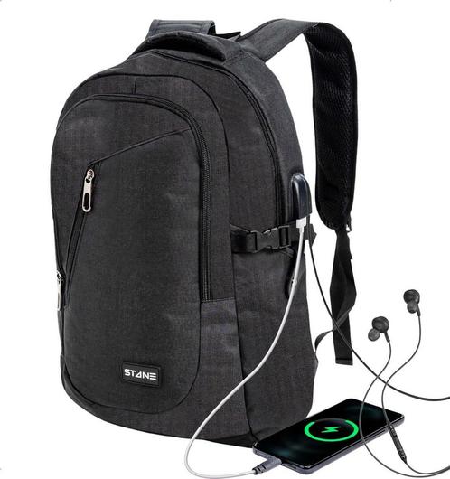 Stane® Laptop rugzak - Schooltas - Backpack - Laptoptas -, Computers en Software, Laptoptassen, Nieuw, Ophalen of Verzenden