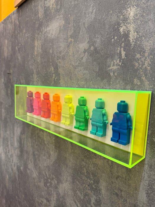 KIRAS ART - Figuur - PLAY WITH COLORS - Plastic, Antiek en Kunst, Kunst | Designobjecten