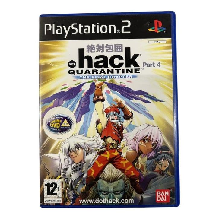 .Hack // Quarantine Part 4 + DVD (PAL) (PS2) (TWEEDEHANDS), Spelcomputers en Games, Games | Sony PlayStation 2, Verzenden