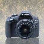 Canon EOS 2000D + 18-55mm f/3.5-5.6 DC III - Tweedehands, Audio, Tv en Foto, Fotocamera's Digitaal, Gebruikt, Spiegelreflex, Canon