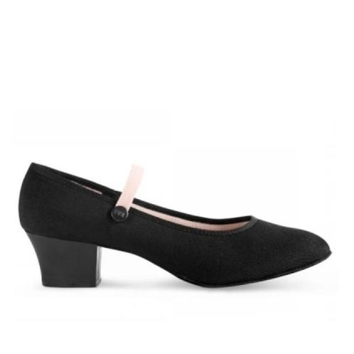Bloch Canvas Character Dansschoen S0325 Tempo Accent met Cub, Sport en Fitness, Ballet, Verzenden