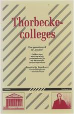 9789055832811 Thorbecke-colleges : Hoe gemotiveerd is Cas..., Zo goed als nieuw, Boudewijn Bouckaert, Verzenden