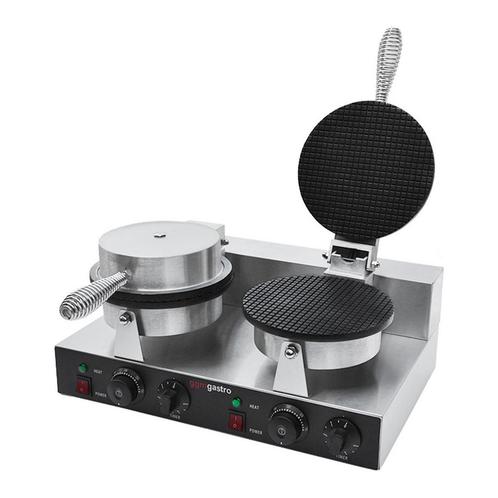 GGM Gastro | Wafelijzer - Dubbel - Handmatig - 2,6 kW - voor, Zakelijke goederen, Horeca | Keukenapparatuur, Nieuw in verpakking