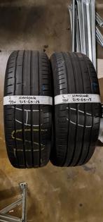 2x 215-65-17 Hankook Zomer 4mm €30 Per Band 215 65 17, Ophalen, 17 inch, Band(en), Personenwagen