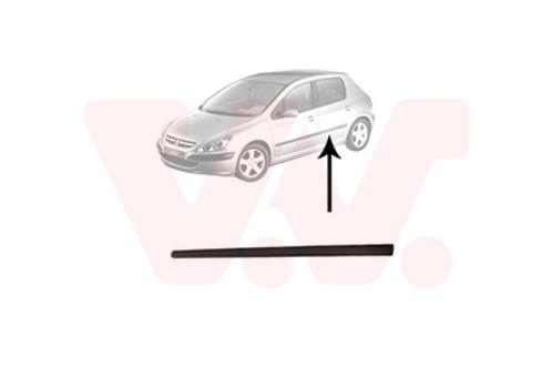 DEURBEKLEDING VOOR PEUGEOT 307 3_ 2001-2005, Auto diversen, Auto-accessoires, Nieuw, Ophalen of Verzenden