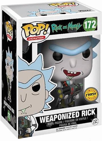 Funko Pop! - Rick & Morty - Weaponized Rick Chase Variant beschikbaar voor biedingen