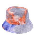 Bucket Hat Omkeerbaar Tie Dye Blauw Oranje, Kleding | Dames, Nieuw