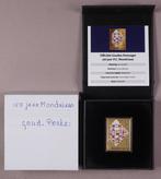 Nederland - Gouden postzegel Mondriaan, Postzegels en Munten, Postzegels | Nederland, Gestempeld