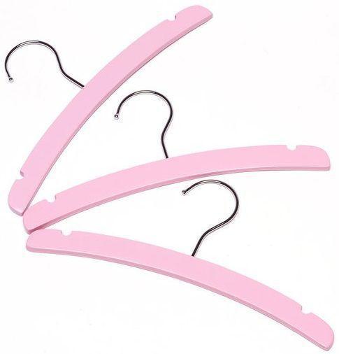 Babsana Kledinghangers Hout Roze per 3 Stuks TB-2103, Kleding | Dames, Kledinghangers, Nieuw, Verzenden