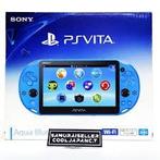 PS Vita Slim Metallic Aqua Blue in Doos (Nette Staat & Kr..., Spelcomputers en Games, Ophalen of Verzenden, Zo goed als nieuw