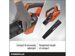 Powerplus POWDPG7526 - Accu Bladblazer 40 V - 200 km/h, Tuin en Terras, Bladblazers, Verzenden, Zo goed als nieuw, Merkloos