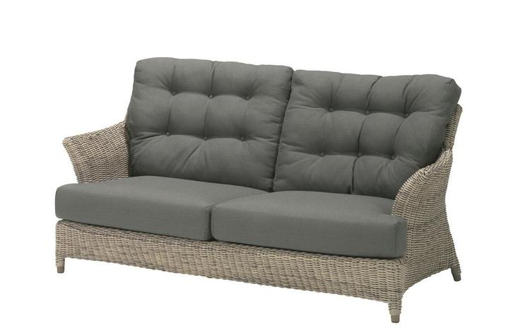 4 Seasons Outdoor Valentine 2,5 zits loungebank pure SALE |, Tuin en Terras, Tuinsets en Loungesets, Ophalen of Verzenden
