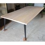 Industriële Tafeltennistafel, Pingpongtafel, Eettafel, Boom, Huis en Inrichting, Tafels | Eettafels, 100 tot 150 cm, Ophalen of Verzenden