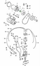 Dynamo-poelie-naaf. Porsche 356 / 912, Verzenden, Nieuw