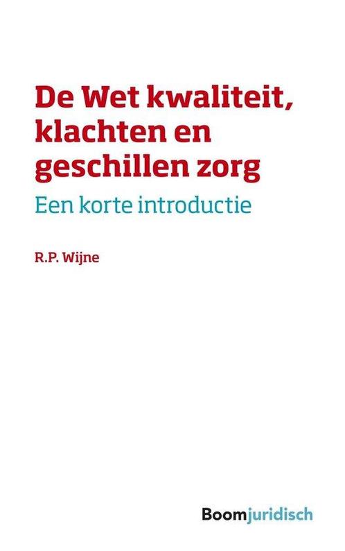 9789462909489 Korte introducties  -   De wet kwaliteit, k..., Boeken, Studieboeken en Cursussen, Nieuw, Verzenden