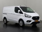 Ford Transit Custom 2.0TDCI 130PK Limited | 2xSchuifdeur, Stof, Gebruikt, Euro 6, Wit