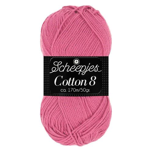 Scheepjes Cotton 8 - 653, Hobby en Vrije tijd, Breien en Haken, Breien of Haken, Nieuw, Wol of Garen, Ophalen of Verzenden