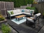 Showroommodel Lola hoek loungeset 6-delig aluminium, Tuin en Terras, Tuinsets en Loungesets, Ophalen of Verzenden, Nieuw