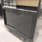 Mibra metalen vitrinekast met schuifdeuren - 195x120x45 cm, Ophalen of Verzenden, Nieuw