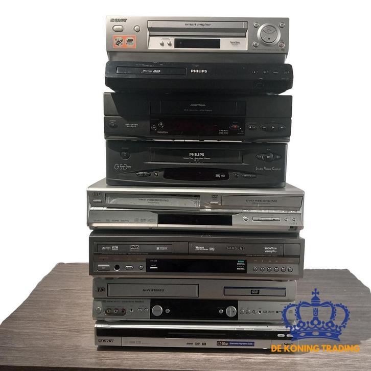 Partij Video Spelers/DVD Speler o.a. Sony & Philips | DEFECT, Audio, Tv en Foto, Videospelers, Niet werkend, VHS-speler of -recorder