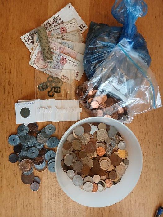Wereld. 8 kg of coins 150 bc - 2000 ac (Zonder Minimumprijs), Postzegels en Munten, Munten | Europa | Niet-Euromunten