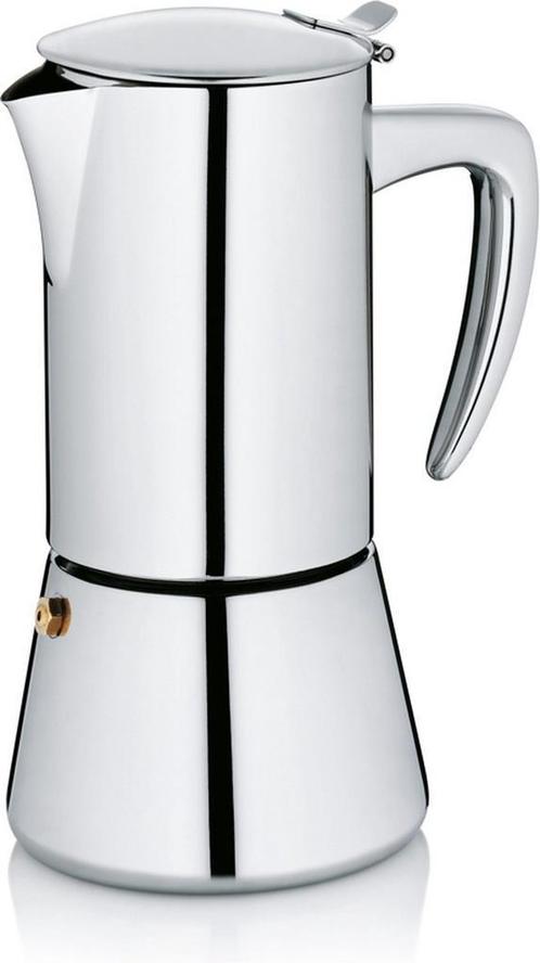 Espressomaker, 6 kopjes - inductie - koffiezetapparaat, Witgoed en Apparatuur, Koffiemachine-accessoires, Nieuw