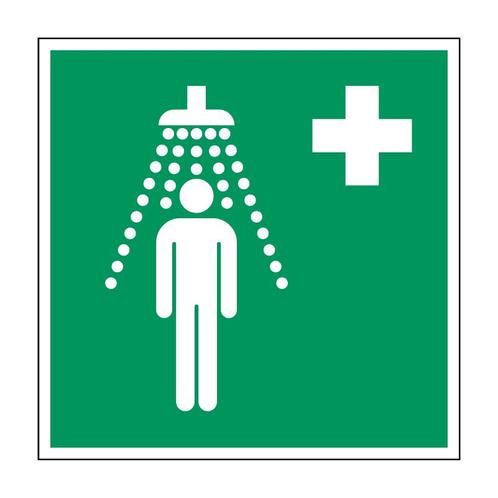 Veiligheidsdouche pictogram, Diversen, Verpleegmiddelen, Verzenden