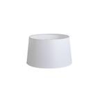 Linnen lampenkap wit rond schuin 35/30/20, Huis en Inrichting, Lampen | Lampenkappen, Wit, Rond, Nieuw