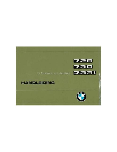 1977 BMW 7 SERIE INSTRUCTIEBOEKJE NEDERLANDS, Auto diversen, Handleidingen en Instructieboekjes