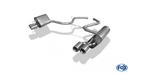 FOX Mercedes SL type 230 einddemper rechts/links - 2x80 type, Verzenden, Nieuw