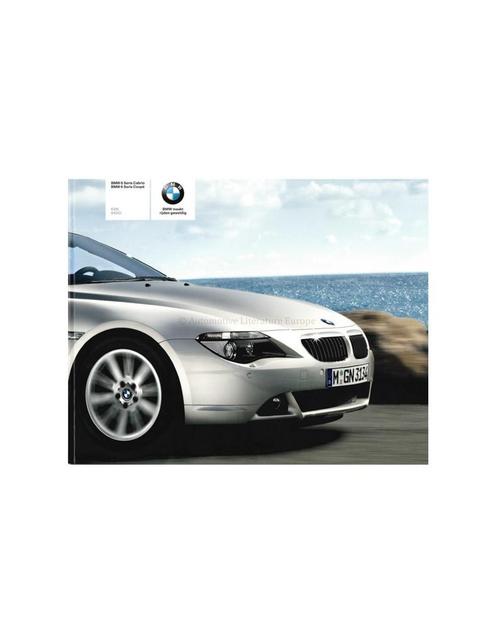 2005 BMW 6 SERIE COUPE | CABRIO BROCHURE NEDERLANDS, Boeken, Auto's | Folders en Tijdschriften, BMW