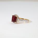 Verlovingsring - 18 karaat Geel goud - 3.46ct. tw.