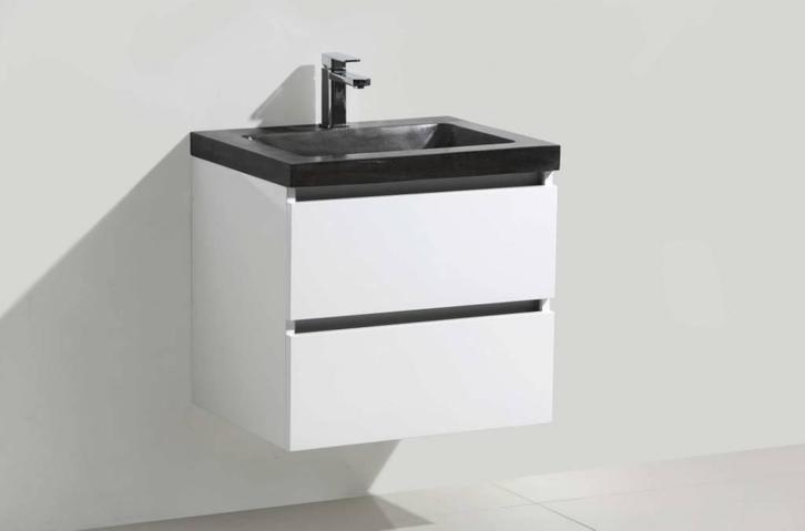 Badmeubel Trend Stone 60, Huis en Inrichting, Badkamer | Badkamermeubels, Nieuw, Verzenden