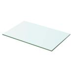 vidaXL Wandschap transparant 50x25 cm glas, Huis en Inrichting, Woonaccessoires | Wandplanken en Boekenplanken, Verzenden, Nieuw