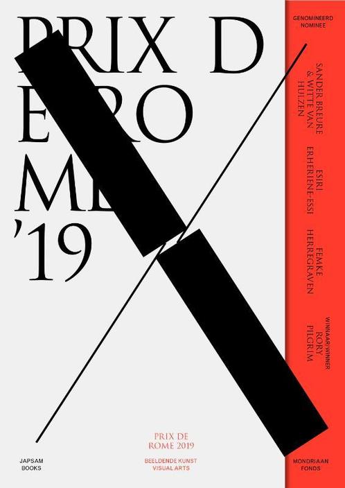 Prix de Rome  -   Prix de Rome 2019. Beeldende Kunst /, Boeken, Kunst en Cultuur | Beeldend, Gelezen, Verzenden