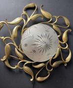 Lamp - Brons, Glas - Art Nouveau lamp