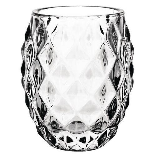 Olympia glazen diamant theelichthouder doorzichtig 7,5cm, Zakelijke goederen, Horeca | Keukenapparatuur, Nieuw in verpakking, Verzenden