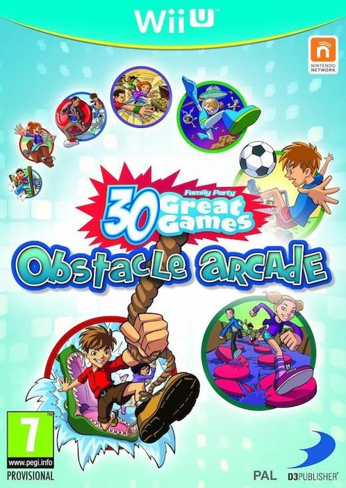 Family Party 30 Great Games Obstacle Arcade (Nintendo Wii U), Spelcomputers en Games, Games | Nintendo Wii U, Gebruikt, Vanaf 3 jaar