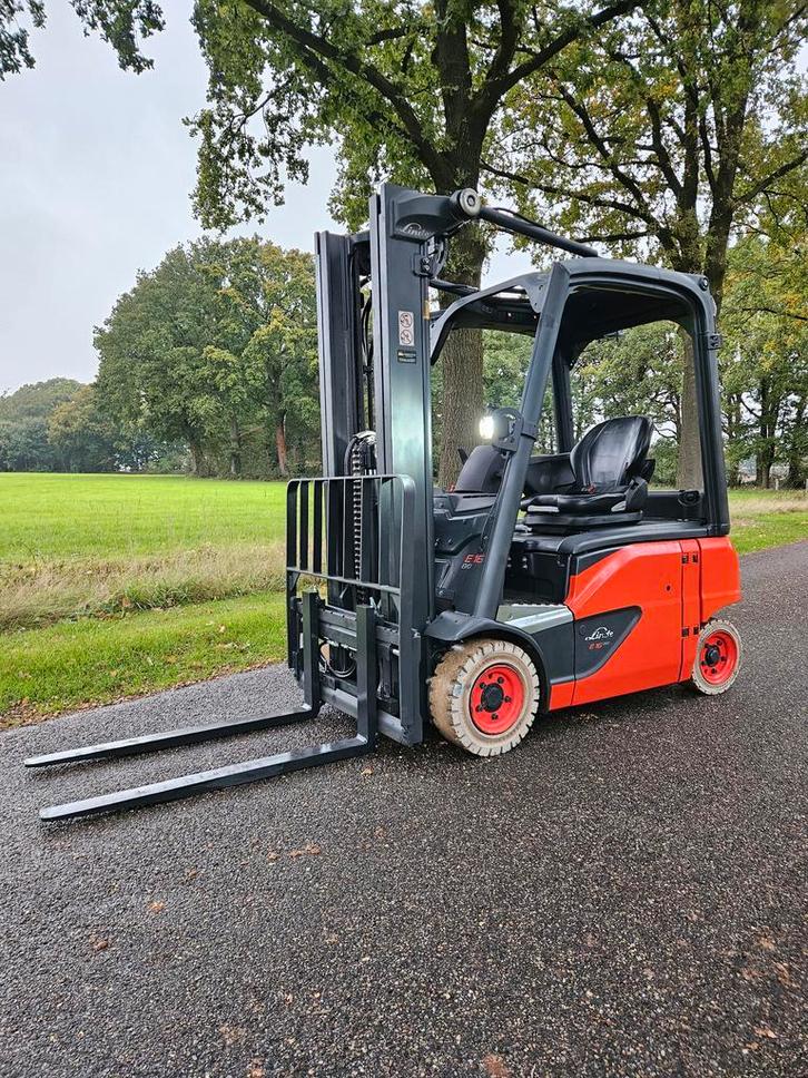 Linde E16P-02 Elektrische Heftruck BJ2019 Triplex Sideshift, Zakelijke goederen, Machines en Bouw | Heftrucks en Intern transport