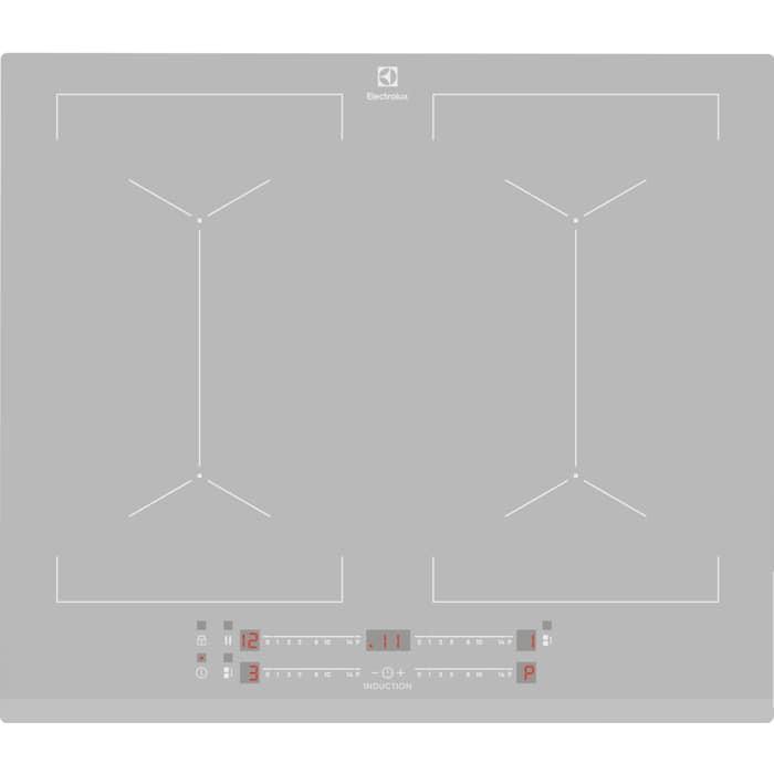 Electrolux EIV64440BS Zilver Ingebouwd 60 cm, Witgoed en Apparatuur, Kookplaten, Ophalen of Verzenden