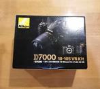 Nikon D7000 + AF-S 18-105 VR Digitale reflex camera (DSLR), Audio, Tv en Foto, Fotocamera's Digitaal, Nieuw