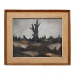 Ugo Spezi (1924) - Paesaggio Autunnale, Antiek en Kunst