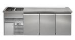 GGM Gastro | Biertoonbank Premium PLUS - 2500x700mm - 3 |, Verzenden, Nieuw in verpakking, Hotelinrichting
