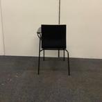 Tweedehands ahrend 370 conferentiestoel met inklapbaar, Huis en Inrichting, Stoelen, Gebruikt, Zwart, Ophalen of Verzenden, Eén